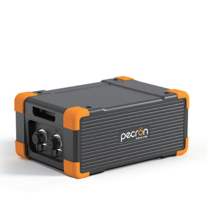 High angle of the PECRON EP3000-48V expansion battery